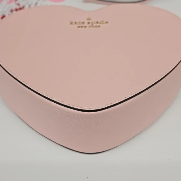 Kate Spade Love Shack Heart Satchel/Crossbody Bag - Picture 5 of 9